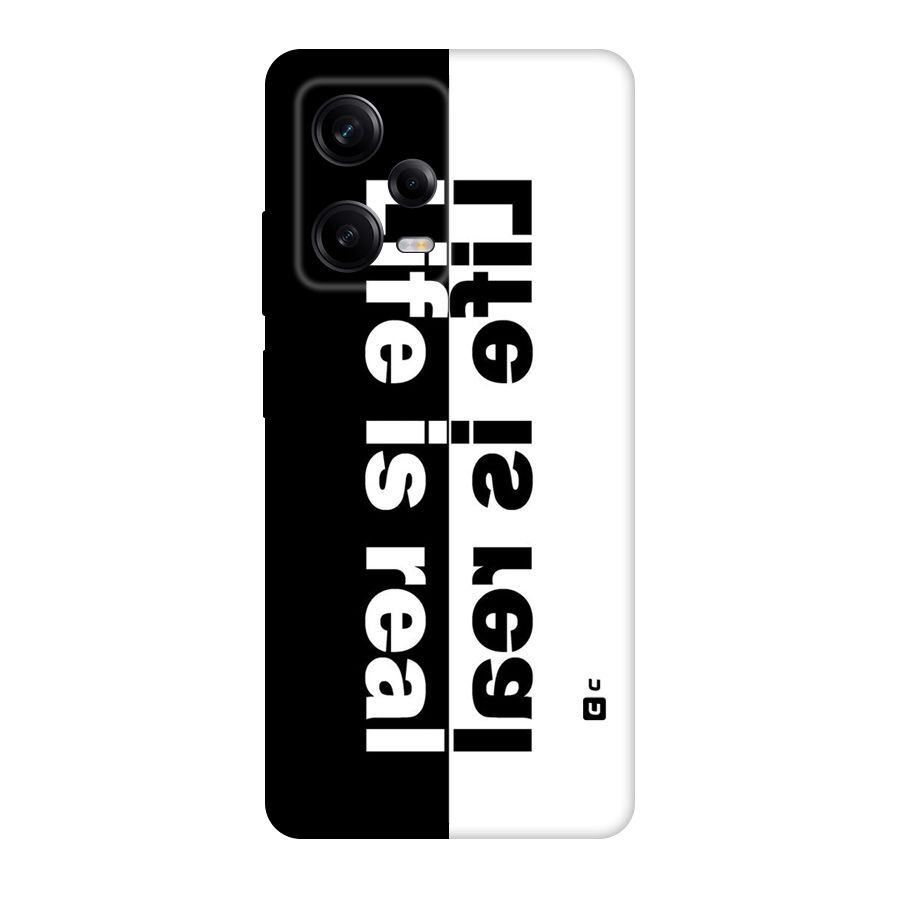 Real Life Original Polycarbonate Back Case for Redmi Note 12 Pro