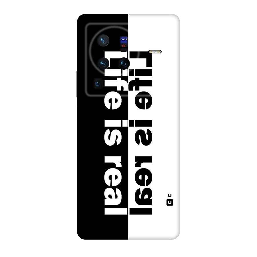 Real Life Original Polycarbonate Back Case for Vivo X80