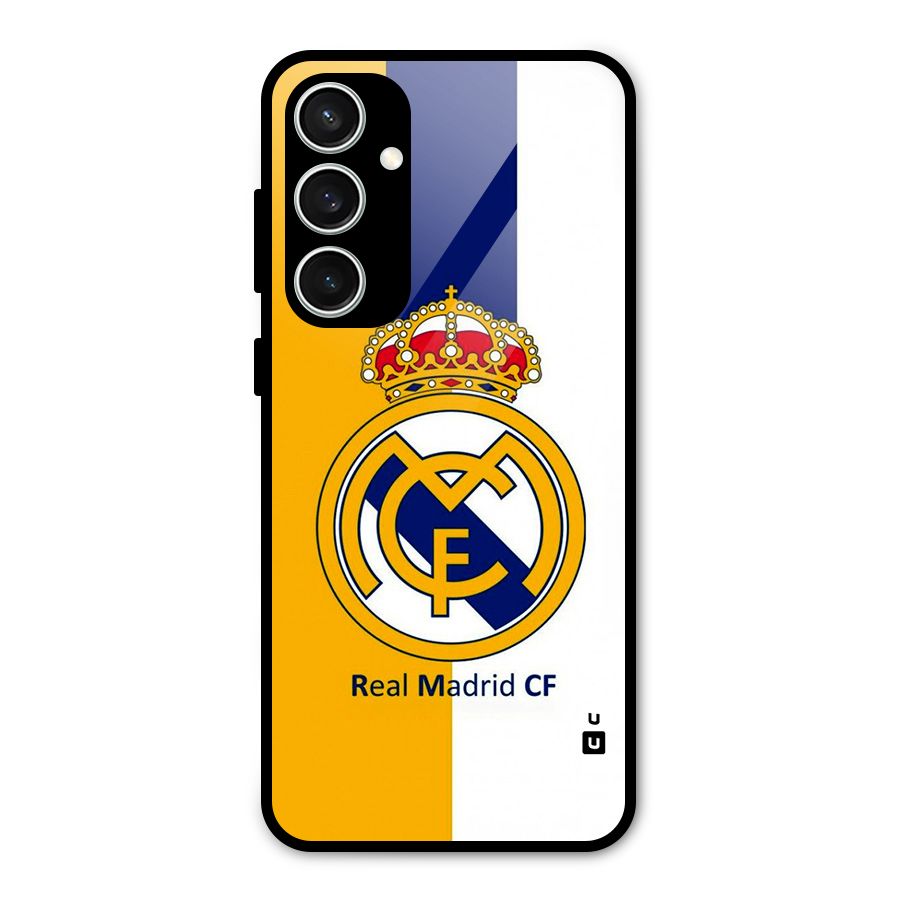 Real Madrid Glass Back Case for Galaxy S23 FE