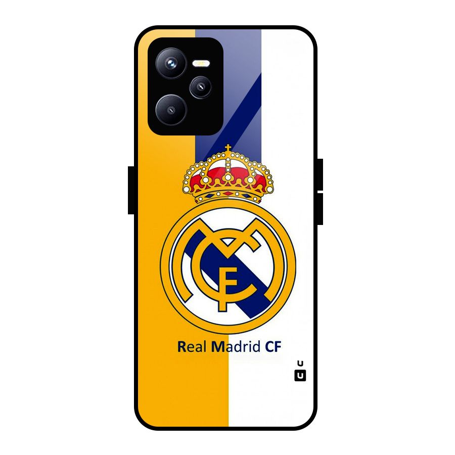 Real Madrid Glass Back Case for Realme C35