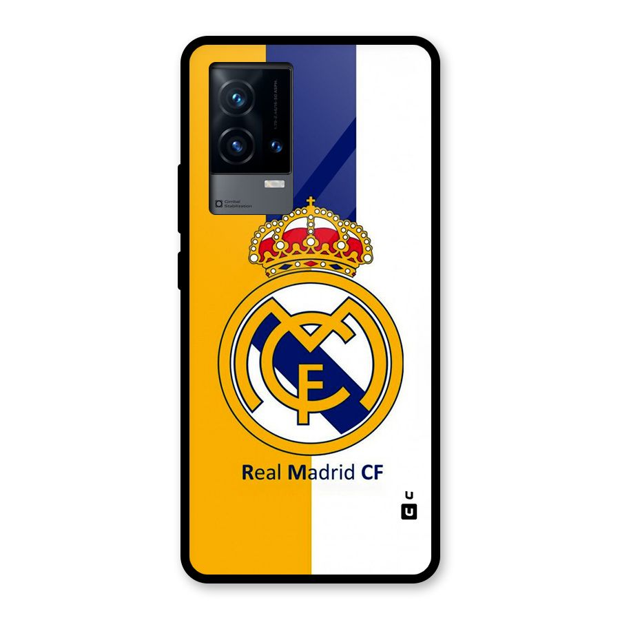 Real Madrid Glass Back Case for iQOO 9 5G