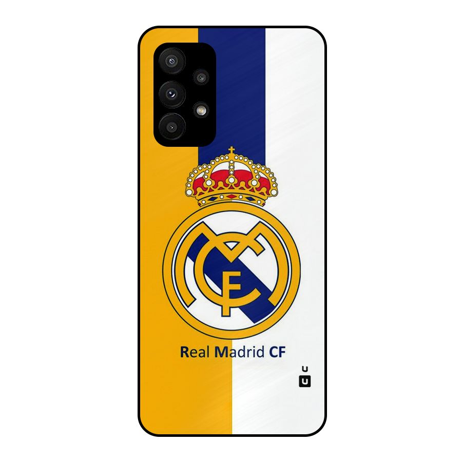 Real Madrid Metal Back Case for Galaxy A23