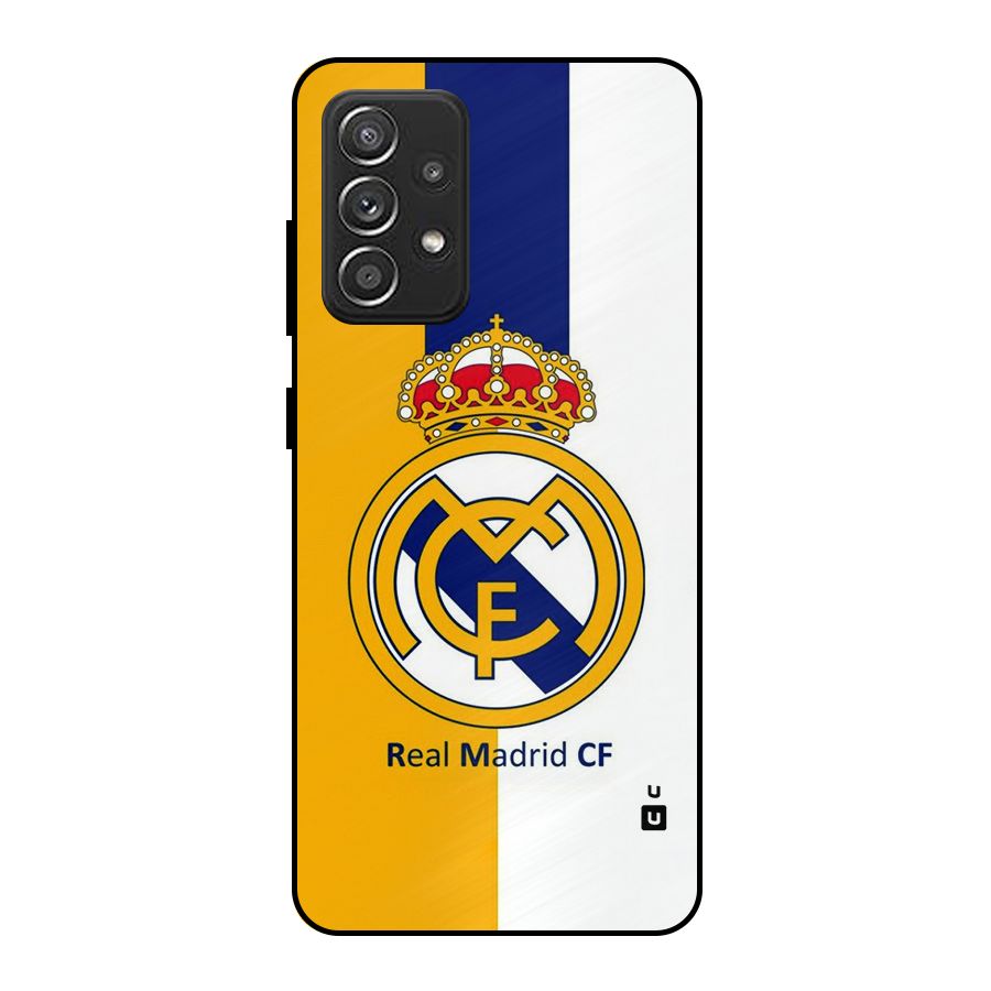 Real Madrid Metal Back Case for Galaxy A52
