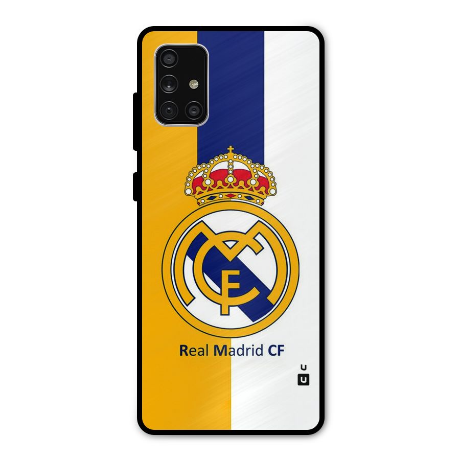 Real Madrid Metal Back Case for Galaxy A71