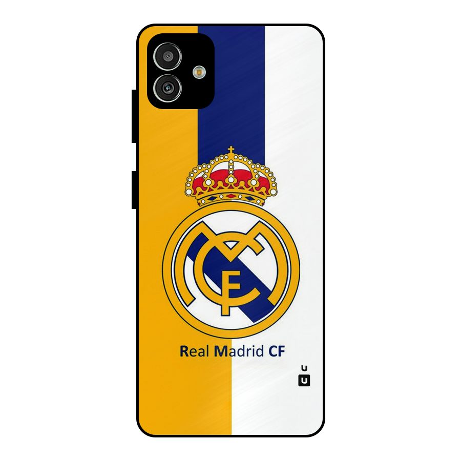 Real Madrid Metal Back Case for Galaxy M13 5G