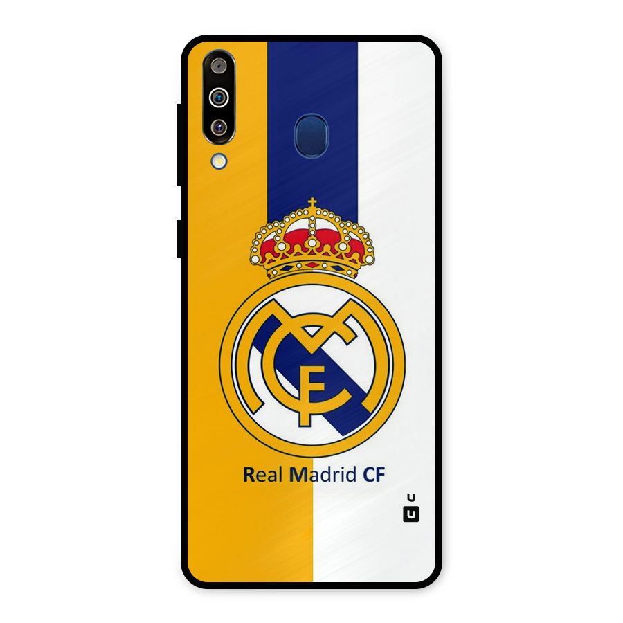 Real Madrid Metal Back Case for Galaxy M30