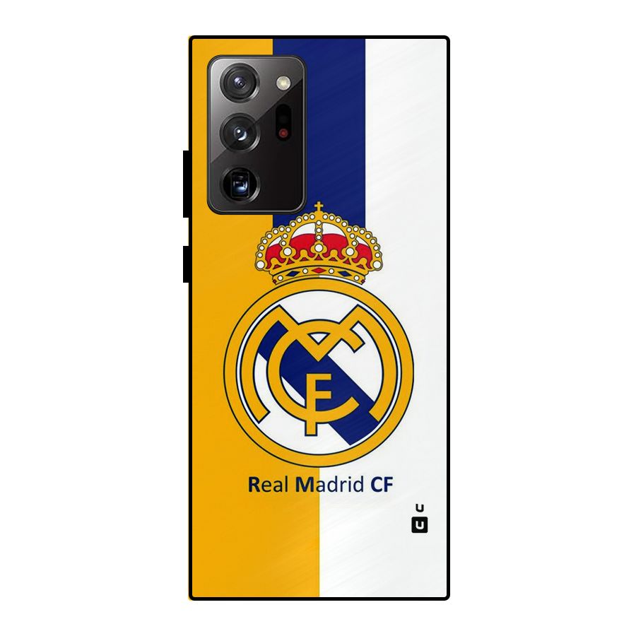 Real Madrid Metal Back Case for Galaxy Note 20 Ultra