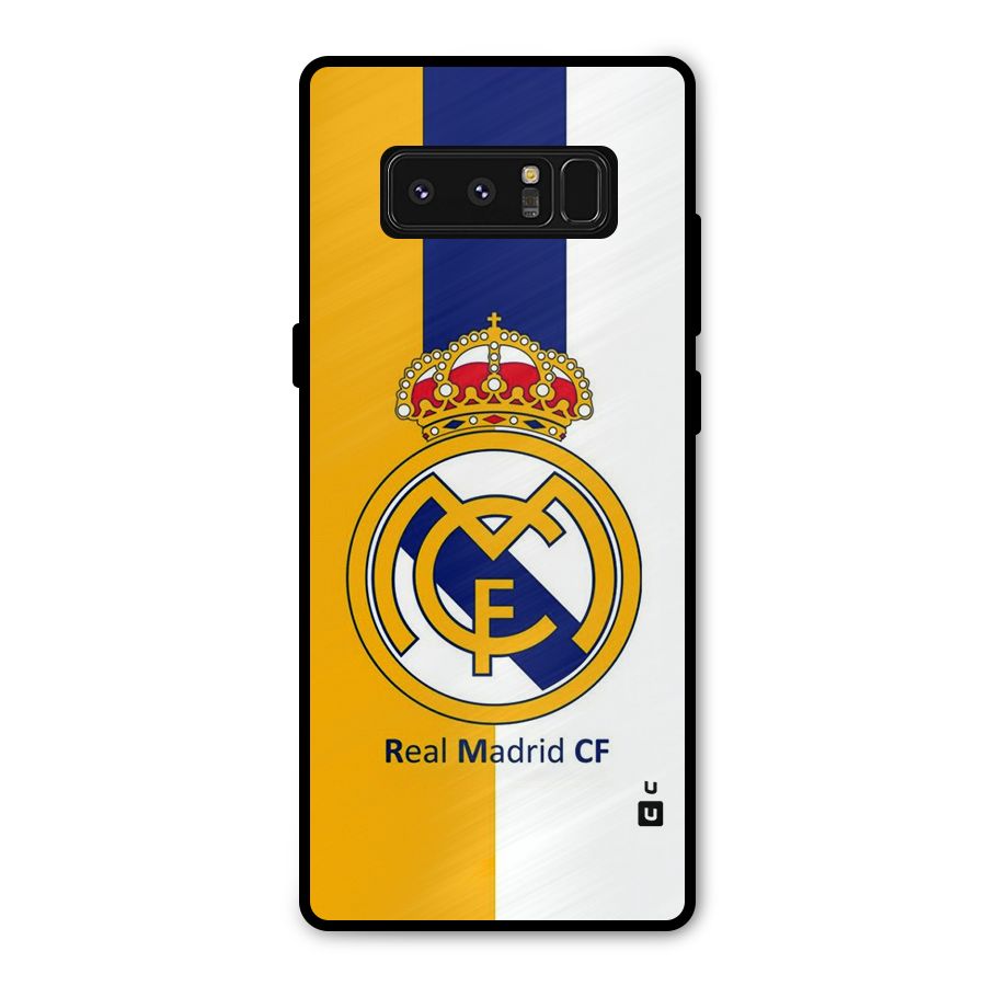 Real Madrid Metal Back Case for Galaxy Note 8