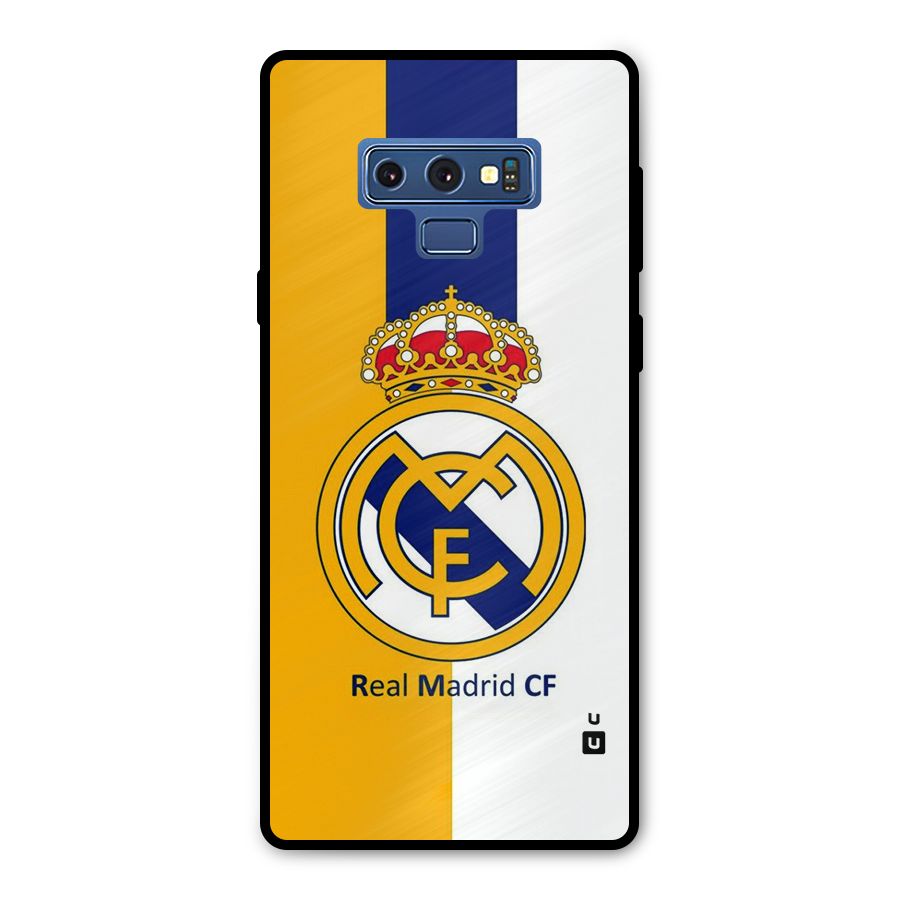 Real Madrid Metal Back Case for Galaxy Note 9