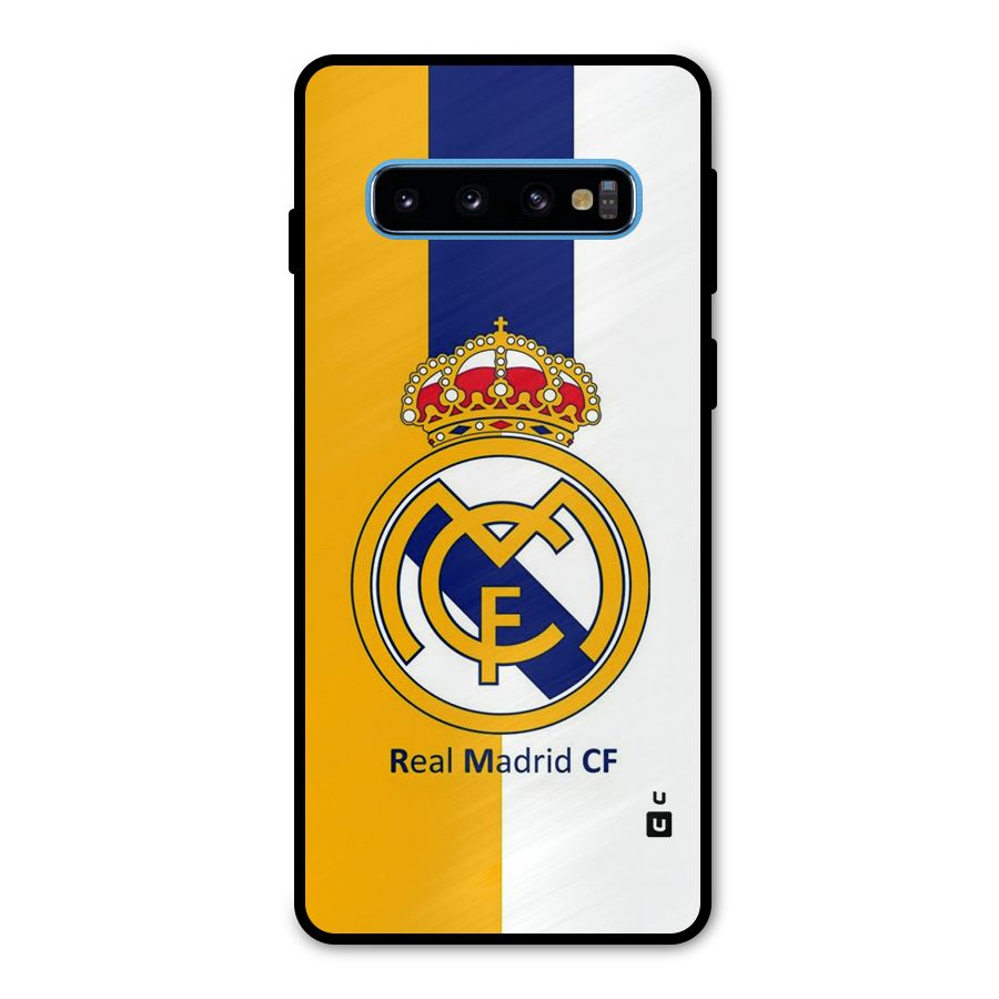 Real Madrid Metal Back Case for Galaxy S10