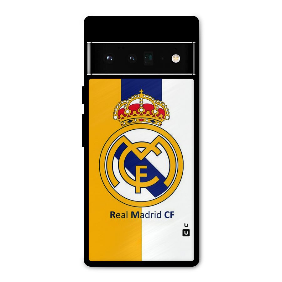 Real Madrid Metal Back Case for Google Pixel 6 Pro