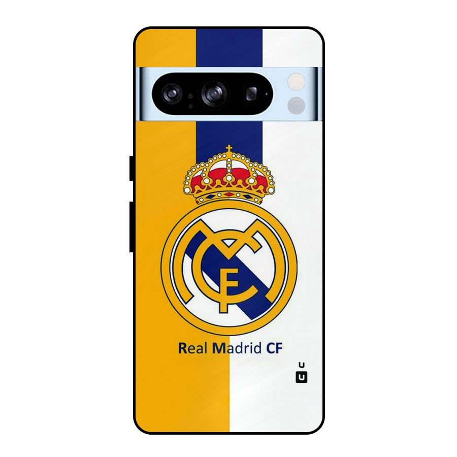 Real Madrid Metal Back Case for Google Pixel 8 Pro