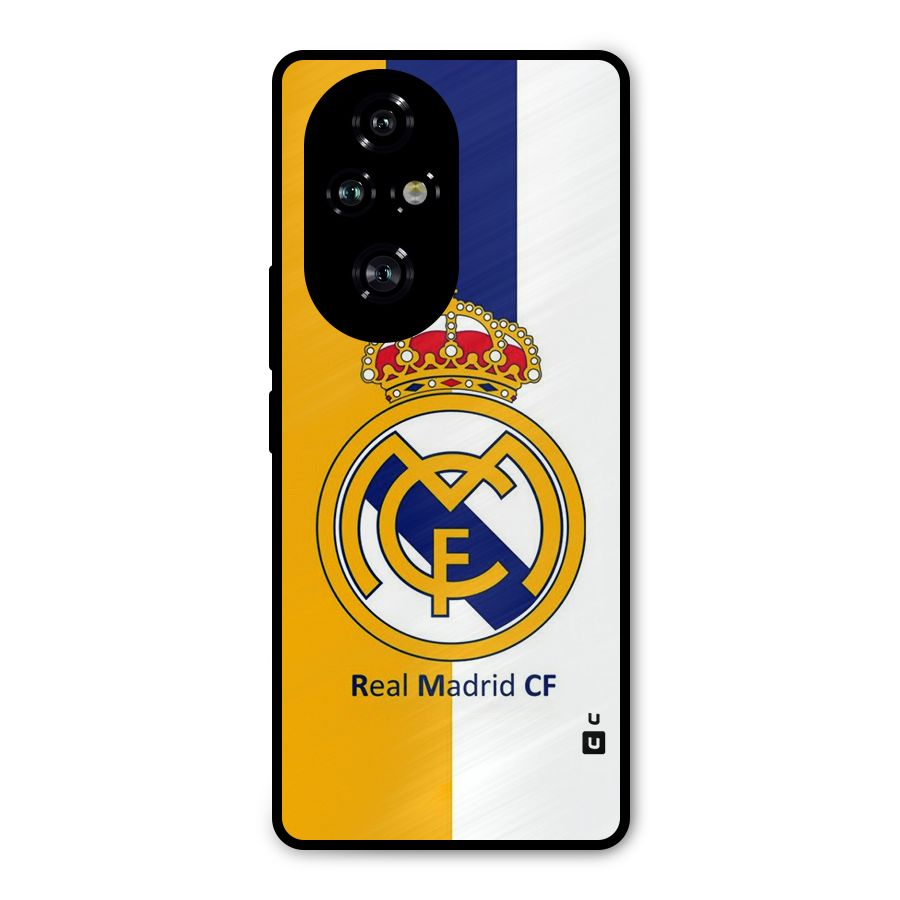 Real Madrid Metal Back Case for Honor 200 Pro