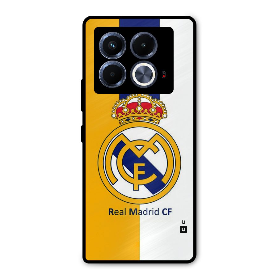 Real Madrid Metal Back Case for Infinix Note 40 5G