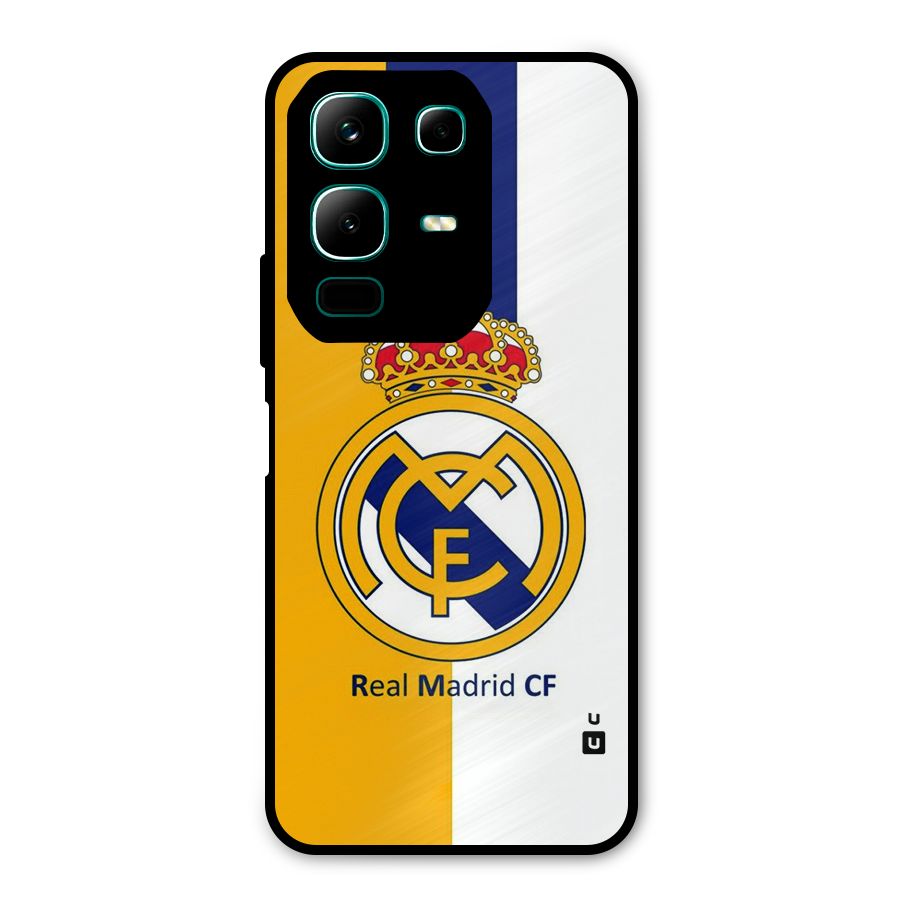 Real Madrid Metal Back Case for Infinix Note 50x