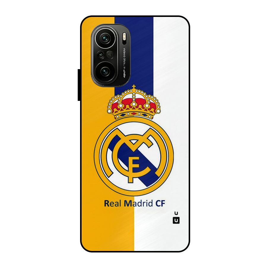 Real Madrid Metal Back Case for Mi 11X Pro