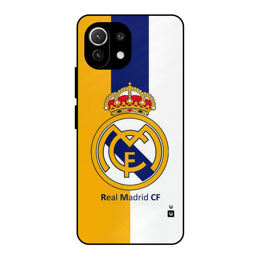 Real Madrid Metal Back Case for Mi 11 Lite NE 5G