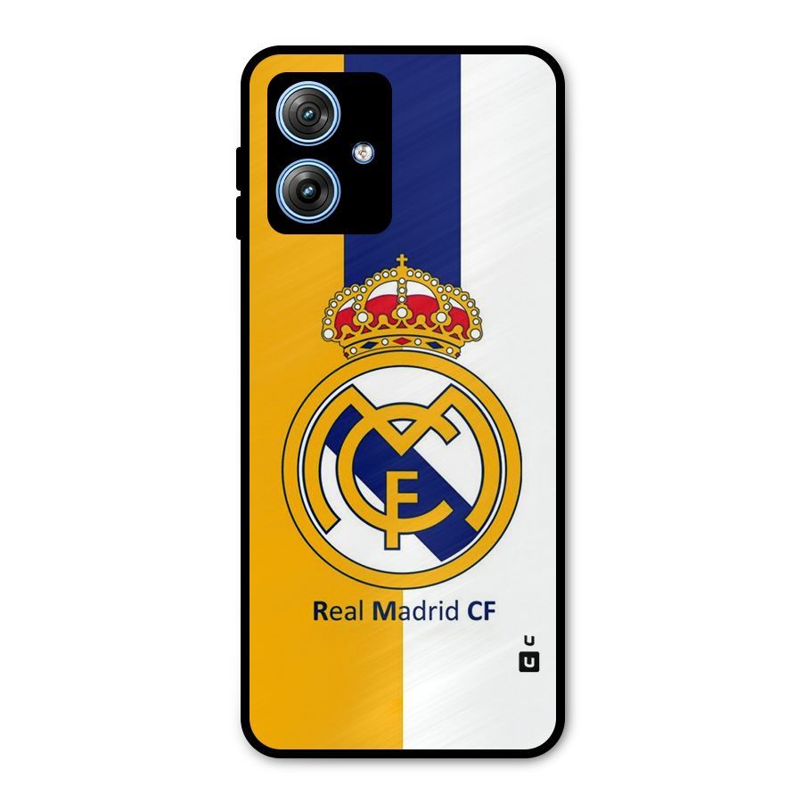 Real Madrid Metal Back Case for Moto G54