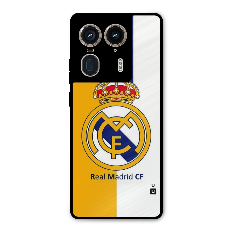 Real Madrid Metal Back Case for Motorola Edge 50 Ultra