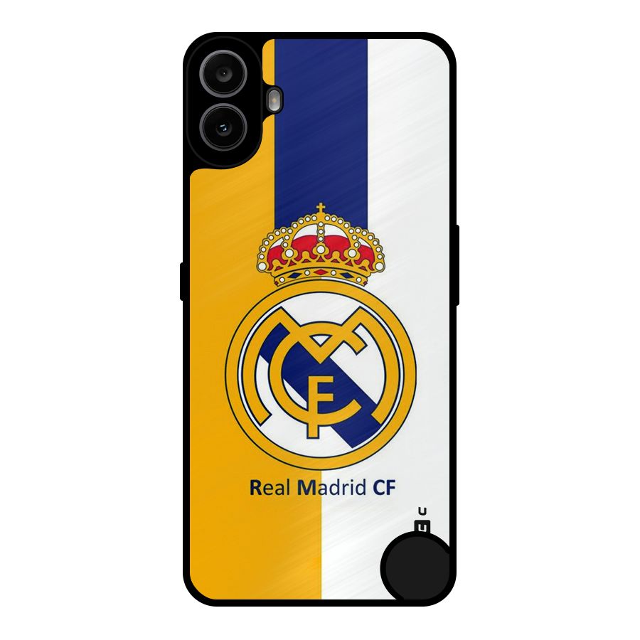 Real Madrid Metal Back Case for Nothing CMF Phone 1