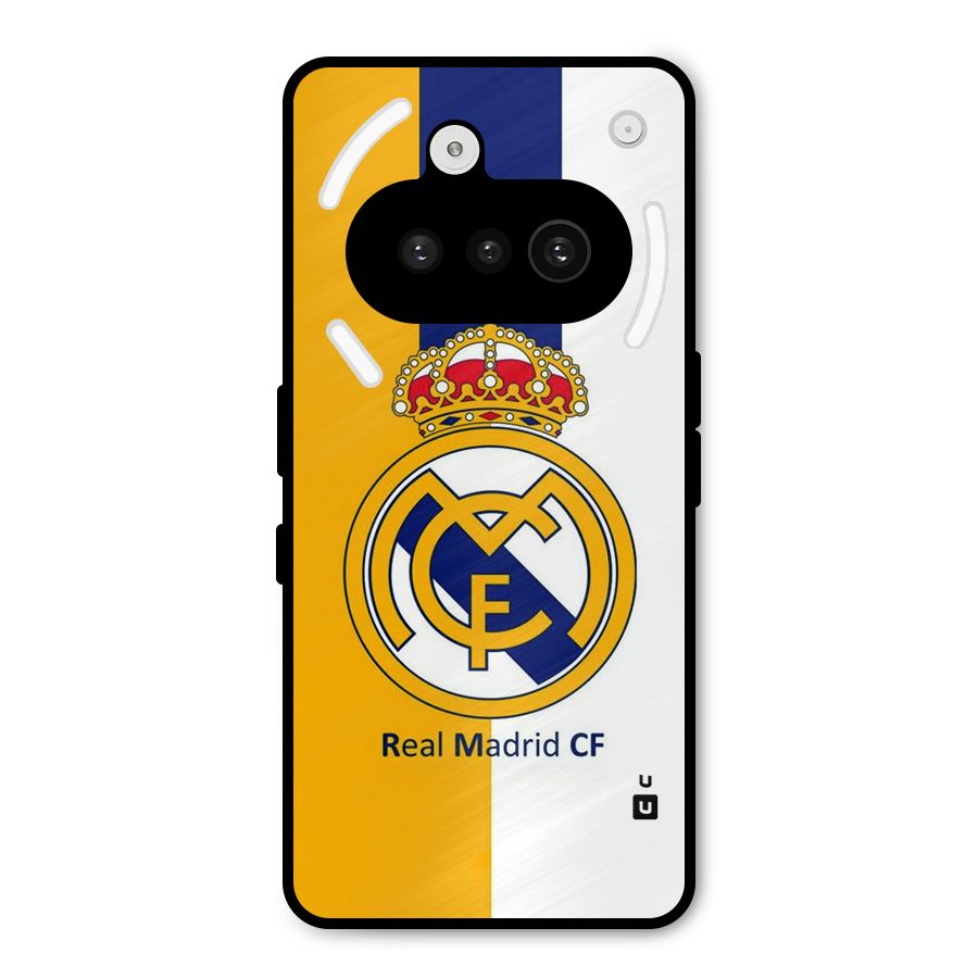 Real Madrid Metal Back Case for Nothing Phone 3a