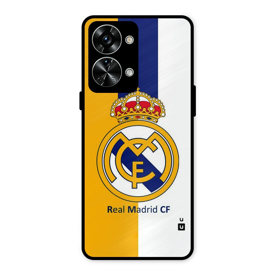 Real Madrid Metal Back Case for OnePlus Nord 2T