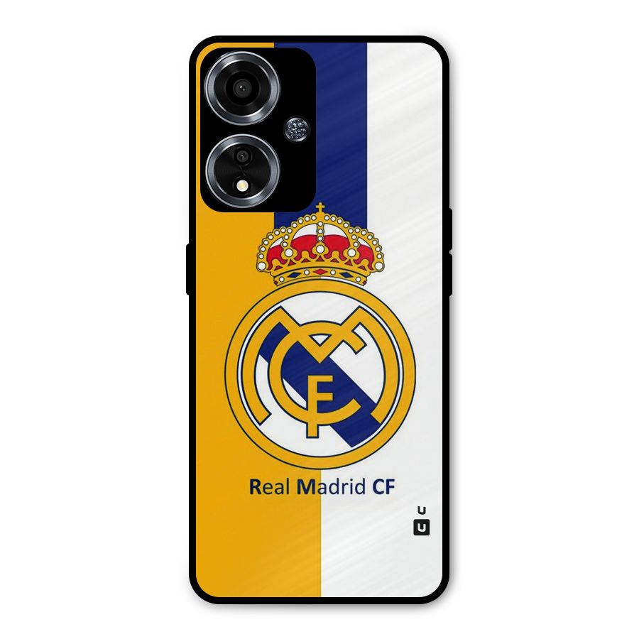 Real Madrid Metal Back Case for Oppo A59