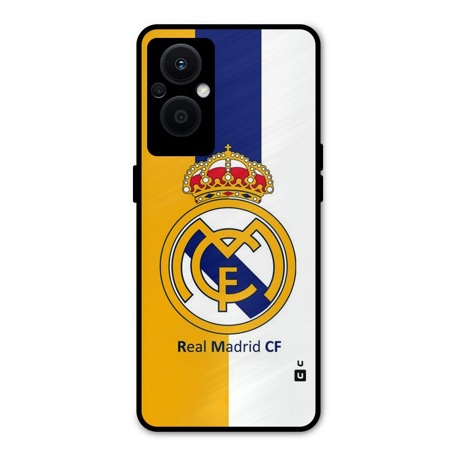 Real Madrid Metal Back Case for Oppo F21s Pro 5G