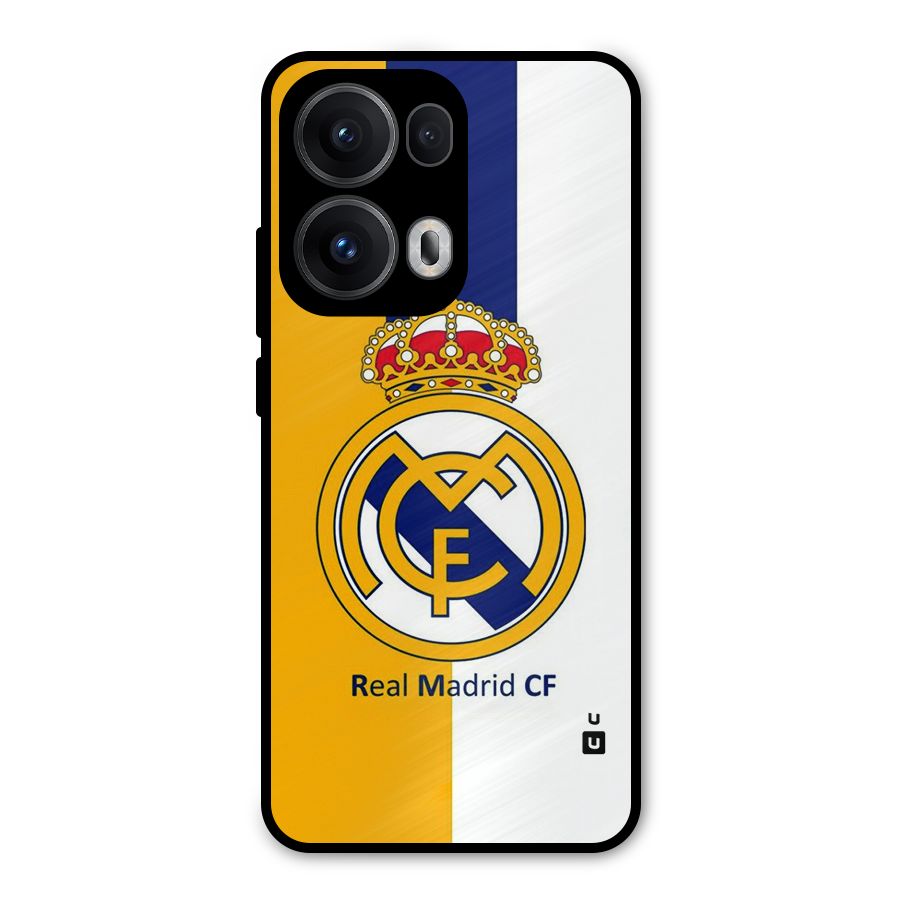 Real Madrid Metal Back Case for Oppo Reno13 Pro