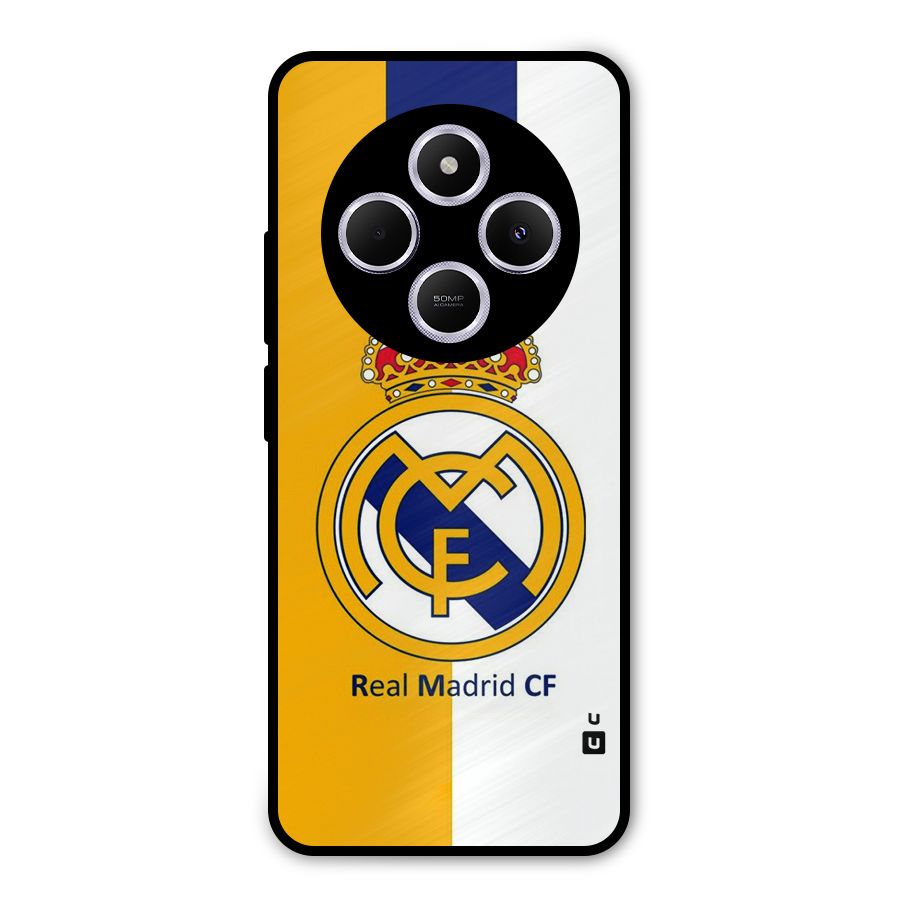 Real Madrid Metal Back Case for Poco C75 5G