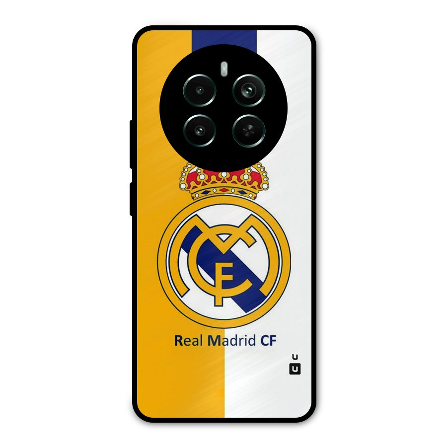 Real Madrid Metal Back Case for Realme 12 Pro Plus