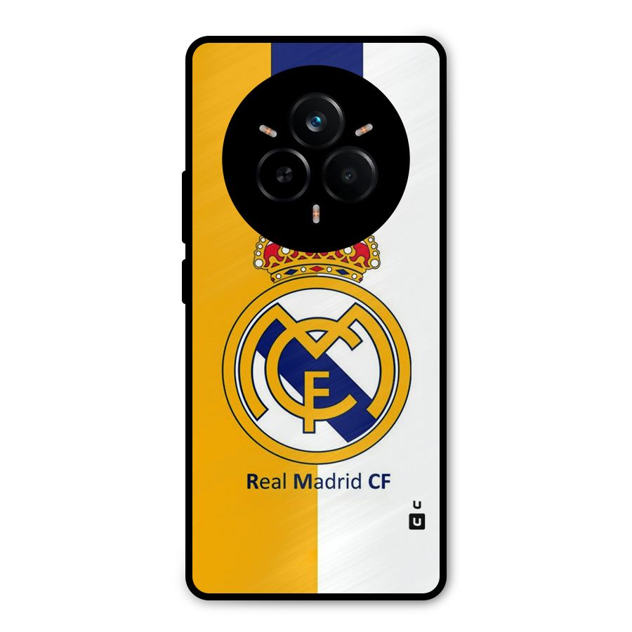 Real Madrid Metal Back Case for Realme 14 Pro