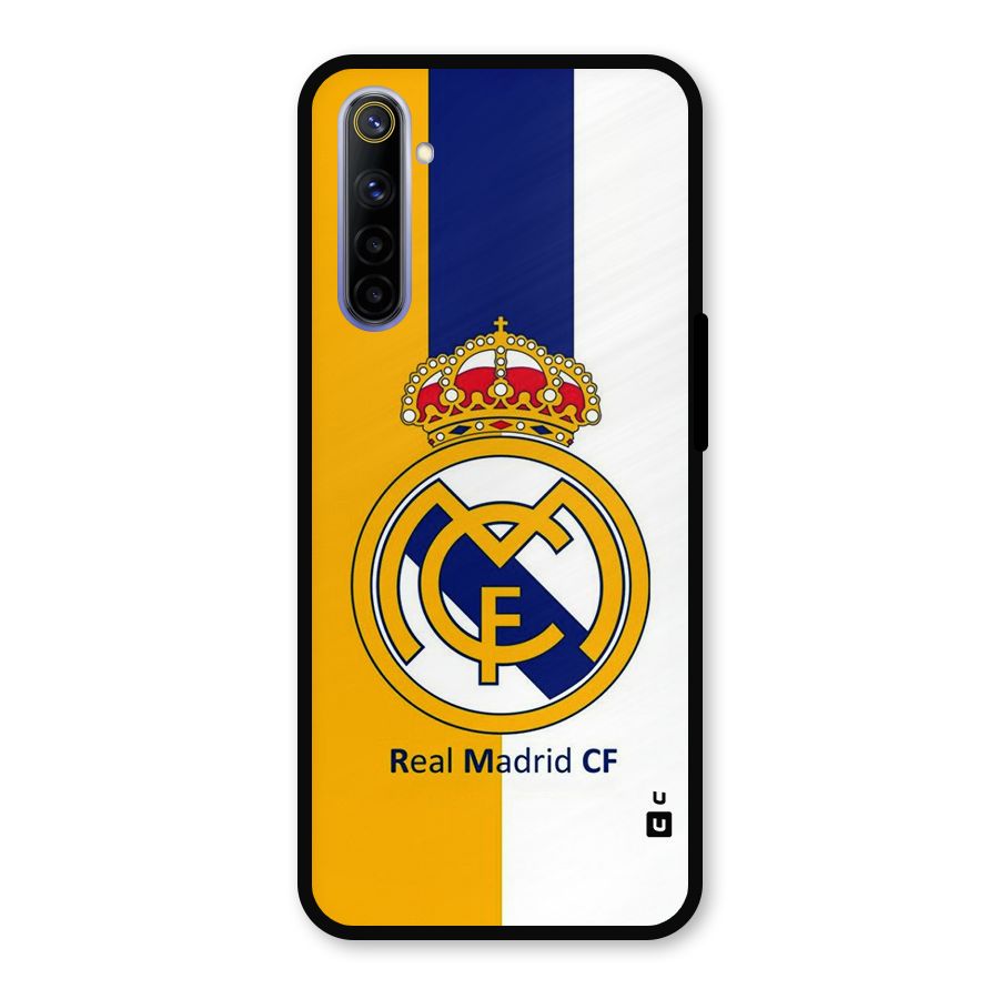 Real Madrid Metal Back Case for Realme 6