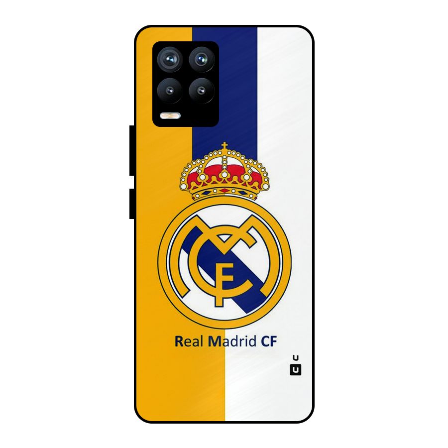 Real Madrid Metal Back Case for Realme 8 Pro