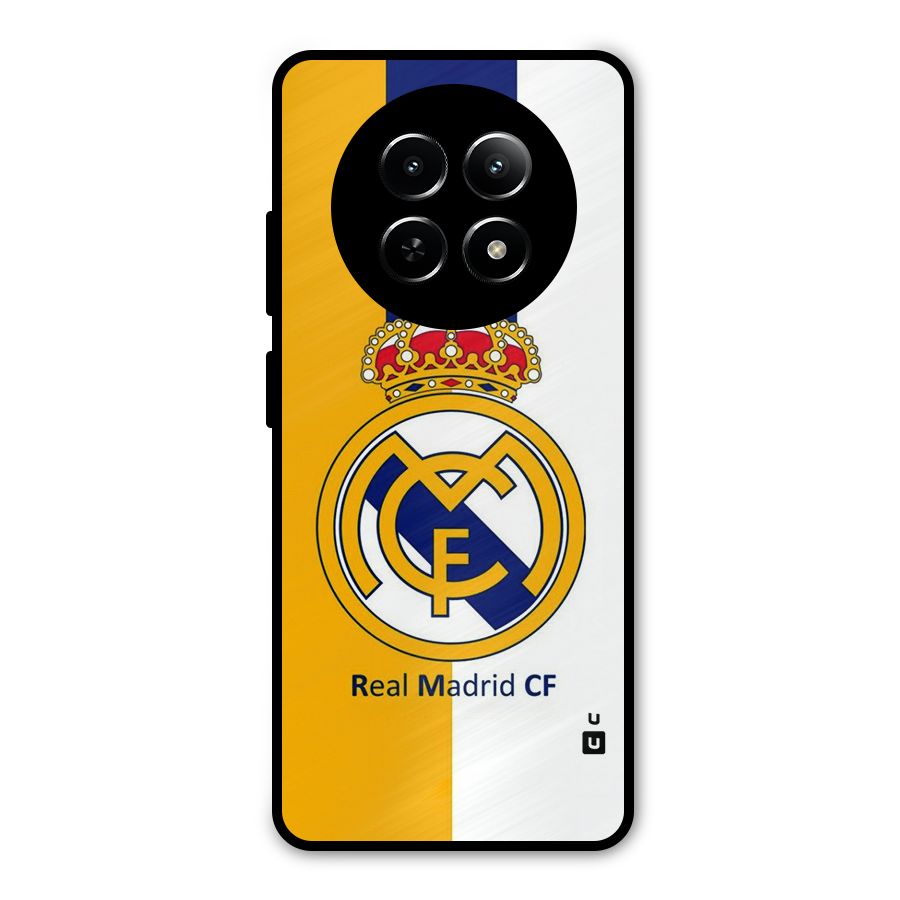 Real Madrid Metal Back Case for Realme Narzo 70x 5G