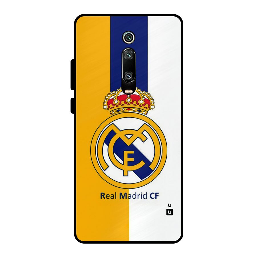 Real Madrid Metal Back Case for Redmi K20 Pro