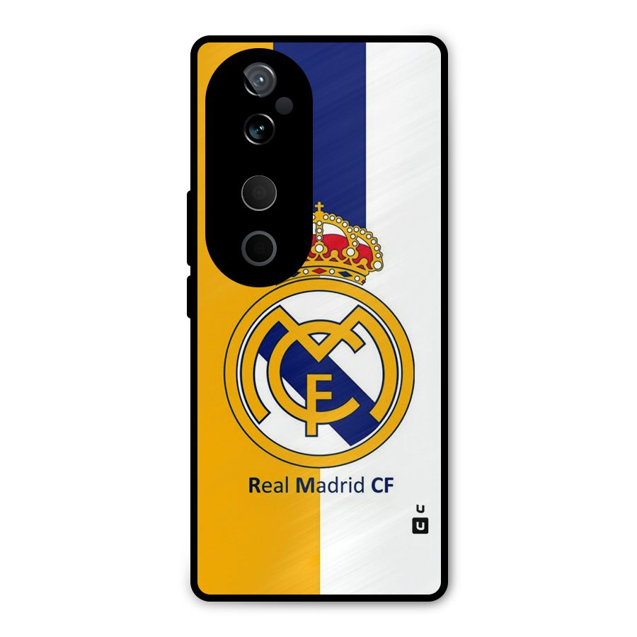 Real Madrid Metal Back Case for Vivo T3 Ultra