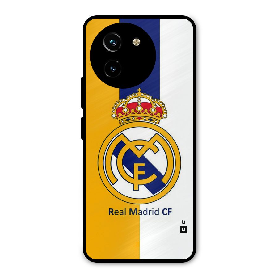 Real Madrid Metal Back Case for Vivo T3x