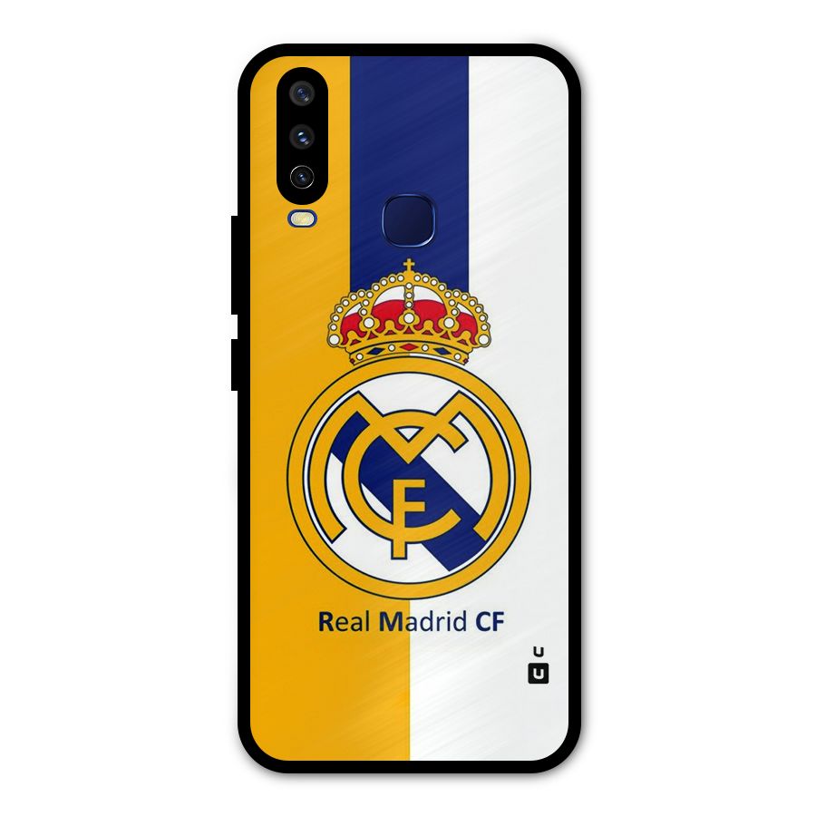 Real Madrid Metal Back Case for Vivo V17