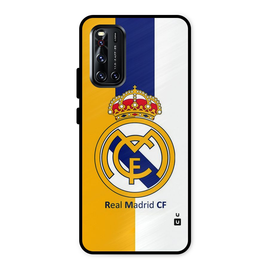 Real Madrid Metal Back Case for Vivo V19