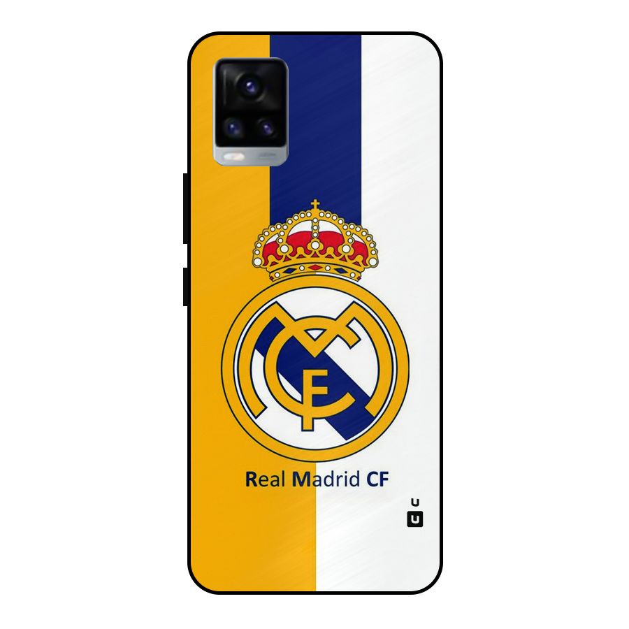 Real Madrid Metal Back Case for Vivo V20