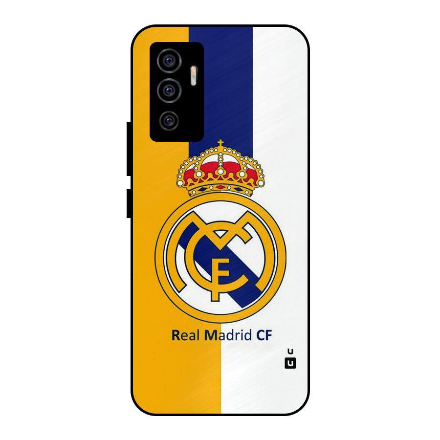 Real Madrid Metal Back Case for Vivo V23e
