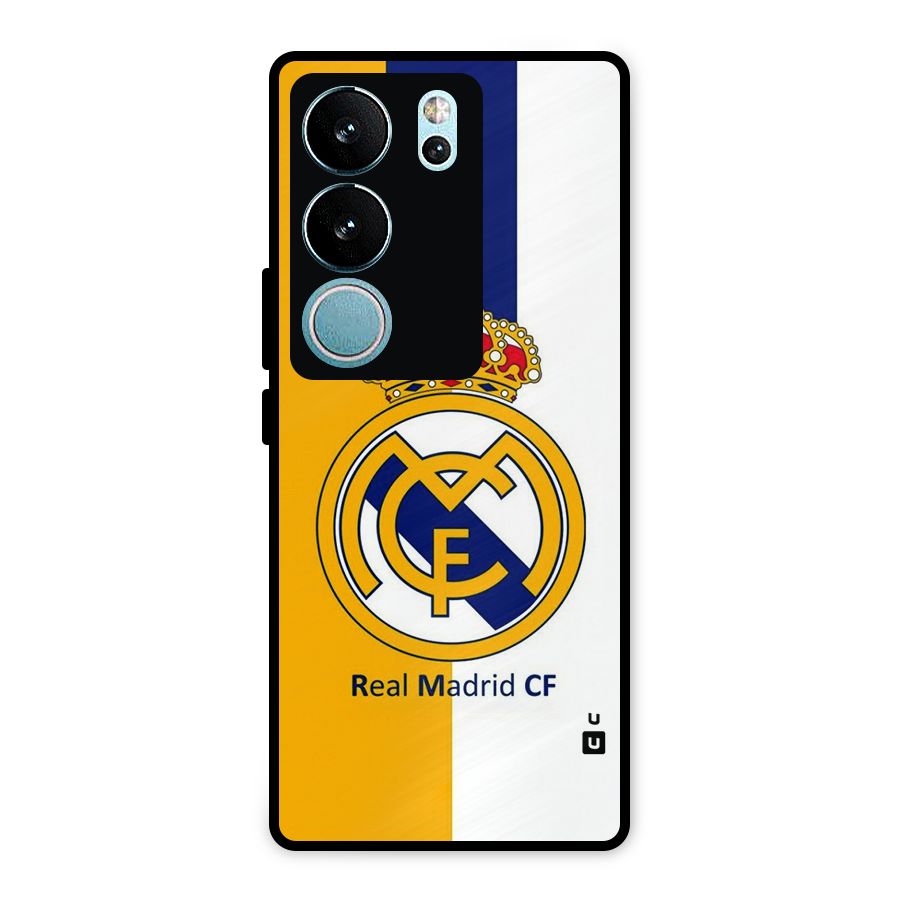 Real Madrid Metal Back Case for Vivo V29