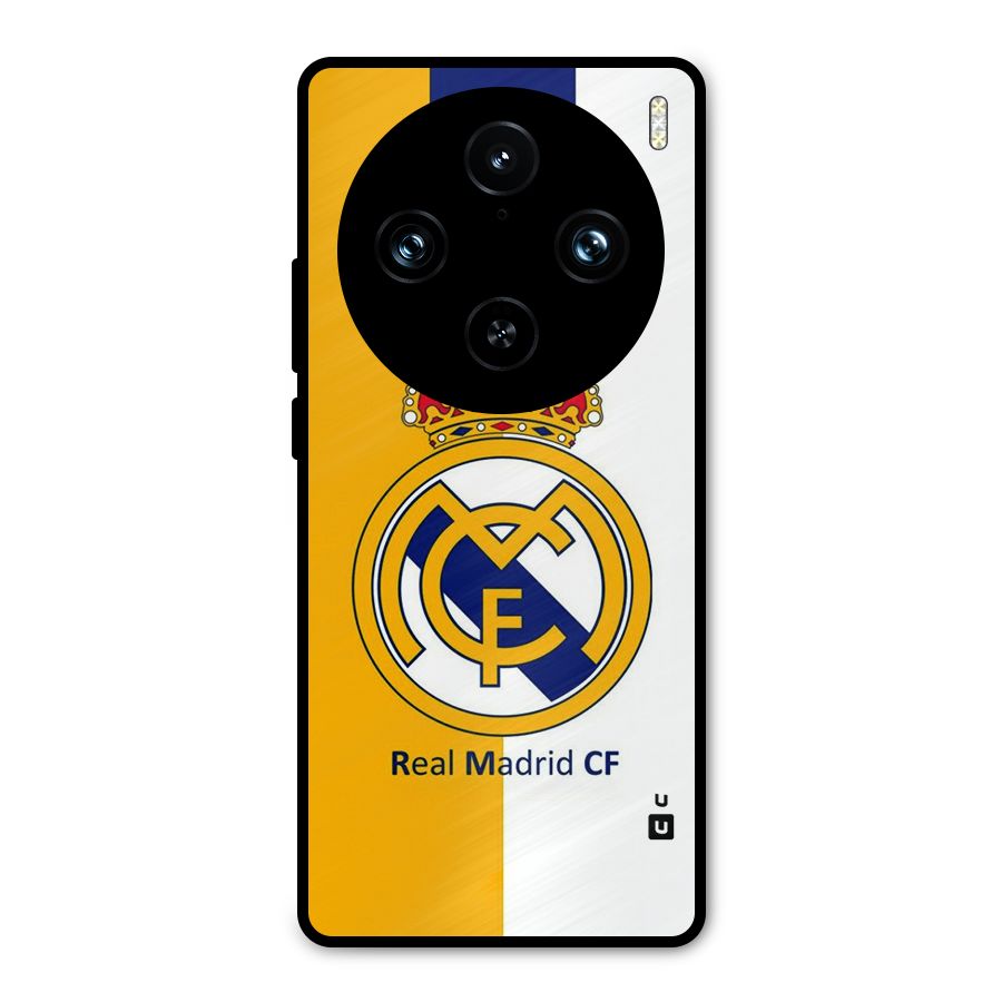 Real Madrid Metal Back Case for Vivo X100 Pro