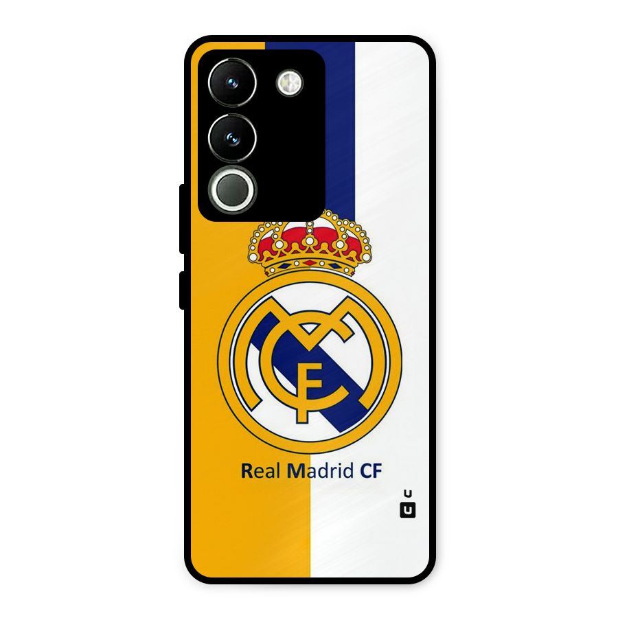 Real Madrid Metal Back Case for Vivo Y200