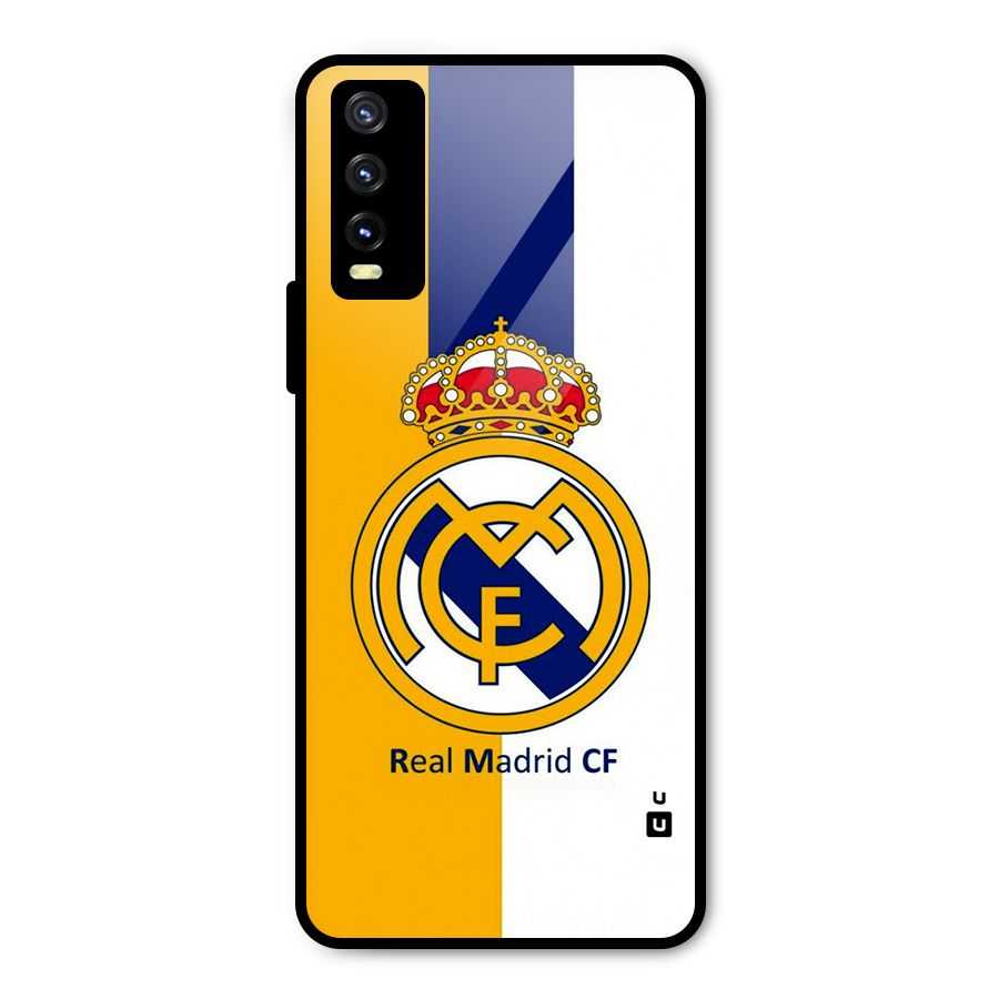 Real Madrid Metal Back Case for Vivo Y20g