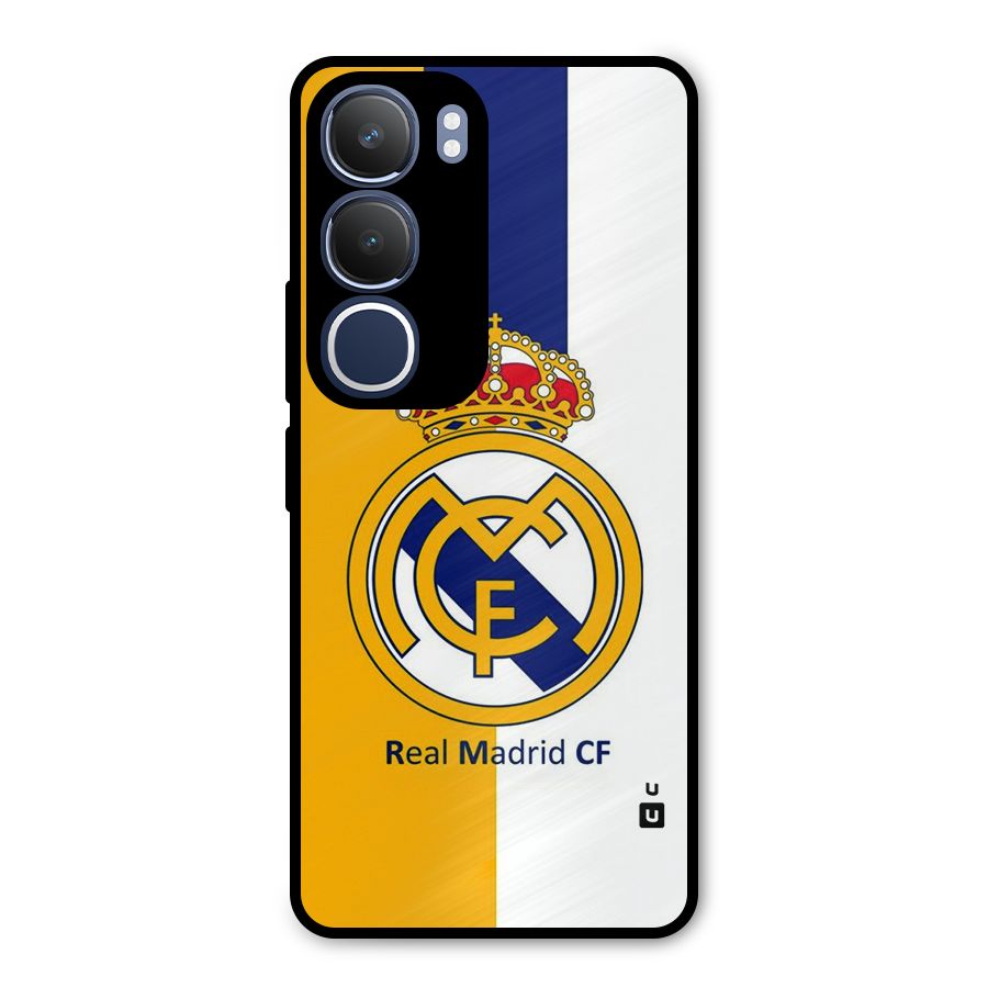 Real Madrid Metal Back Case for Vivo Y29