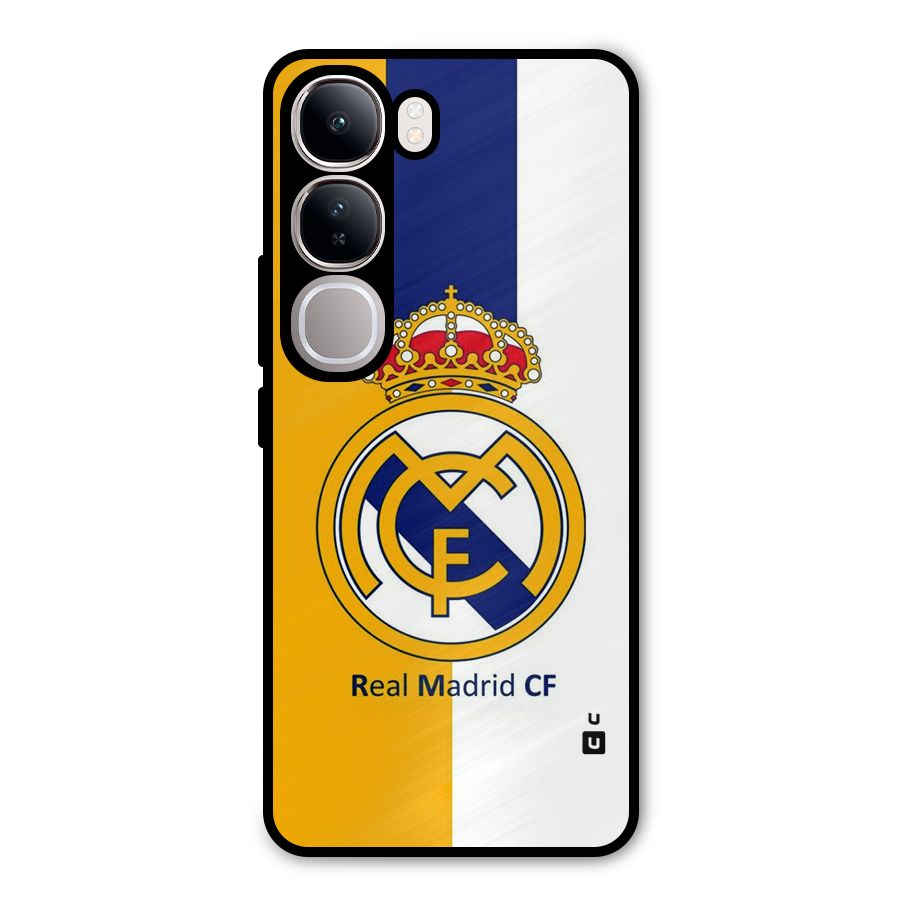 Real Madrid Metal Back Case for Vivo Y300