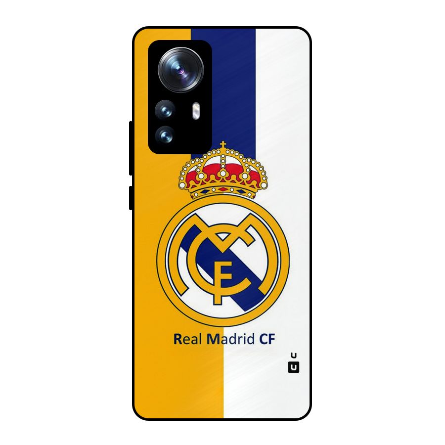 Real Madrid Metal Back Case for Xiaomi 12 Pro
