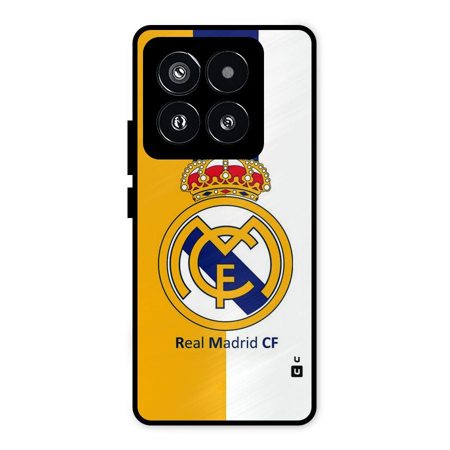 Real Madrid Metal Back Case for Xiaomi 14 Pro